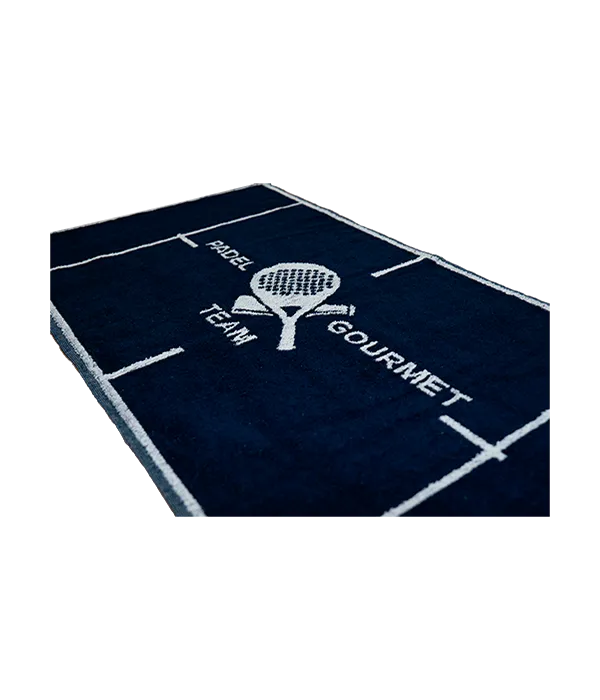 Pack Padel Team Gourmet: Camiseta Gourmet Blanca Men + Toalla