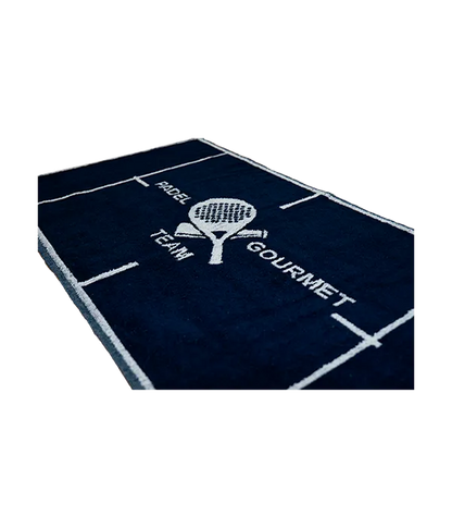 Pack Padel Team Gourmet: Camiseta Gourmet Blanca Men + Toalla