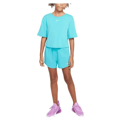 Girls' Dri-FIT High-Waisted Woven 3 Inch Training Shorts