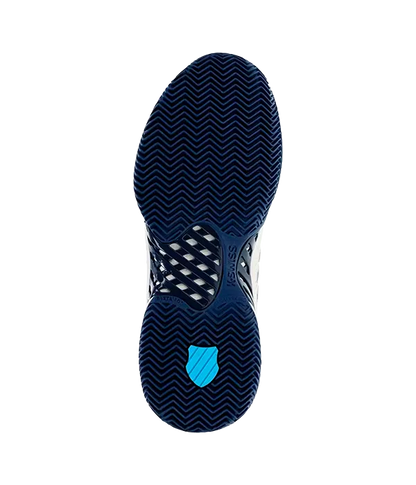 Padel Shoes K-Swiss Hypercourt Express 2 HB Blanco/Azul Sanyo