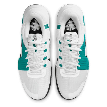 Men's Zoom GP Challenge 1 Tennis Shoes White and Radiant Emerald