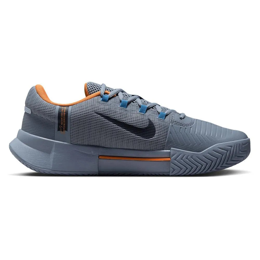 Men's Zoom GP Challenge 1 Tennis Shoes Ashen Slate and Obsidian