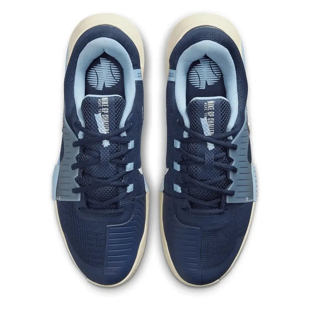 Men's Zoom GP Challenge 1 Tennis Shoes Midnight Navy and White