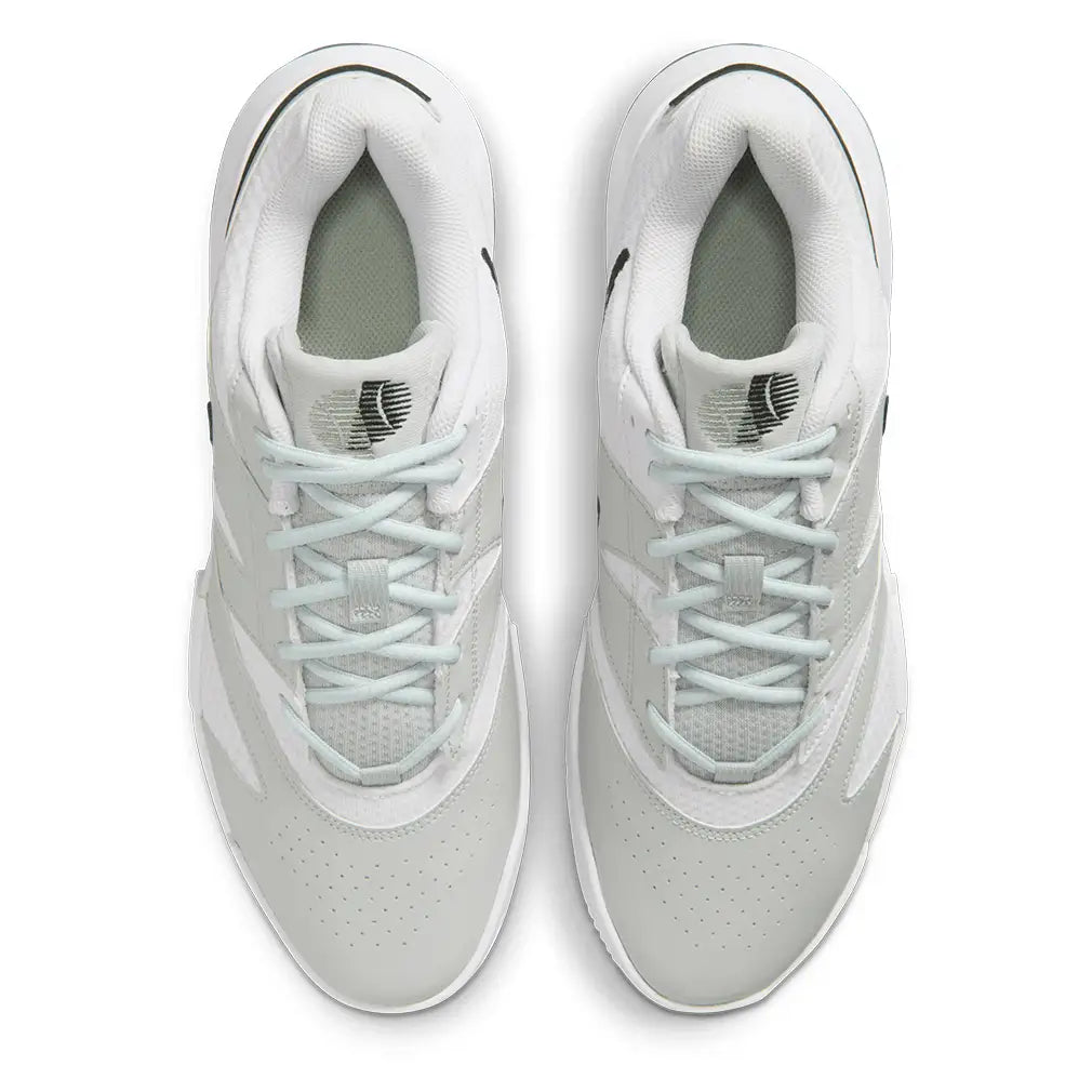 Men's Court Lite 4 Tennis Shoes White and Steam
