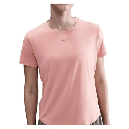 Women's One Classic Dri-FIT Short Sleeve Tennis Top-Apparel-Nike-FN2798-685-2-Tennis Express