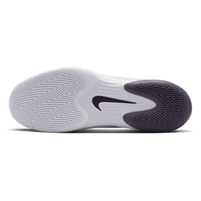 Men's Zoom Vapor 12 Tennis Shoes White and Dark Raisin