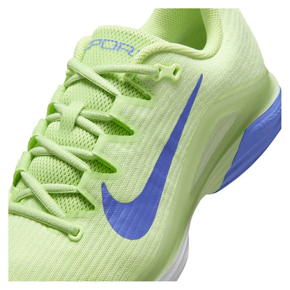 Women's Zoom Vapor 12 Tennis Shoes Lt Liquid Lime and Sapphire