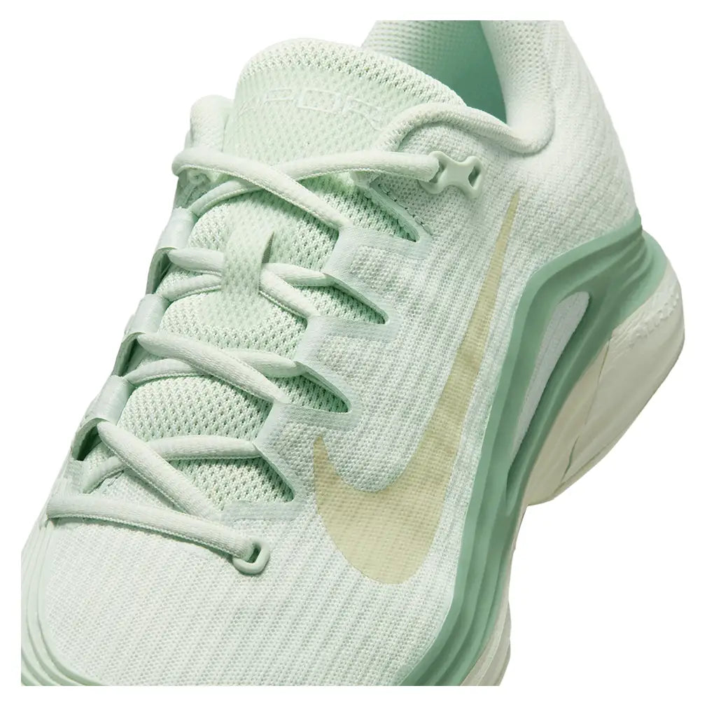 Women's Zoom Vapor 12 Tennis Shoes Barely Green and Coconut Milk