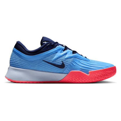 Men's Zoom Vapor Pro 3 Tennis Shoes University Blue and Midnight Navy