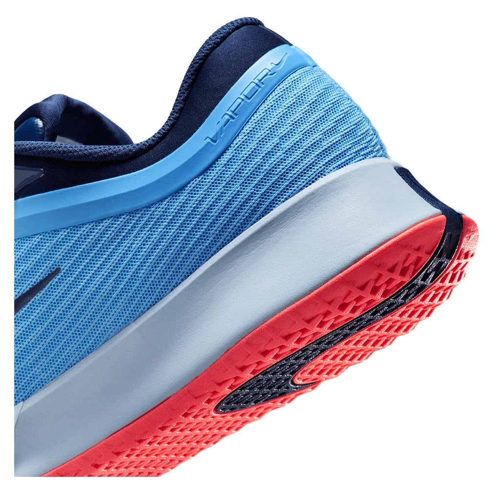 Men's Zoom Vapor Pro 3 Tennis Shoes University Blue and Midnight Navy