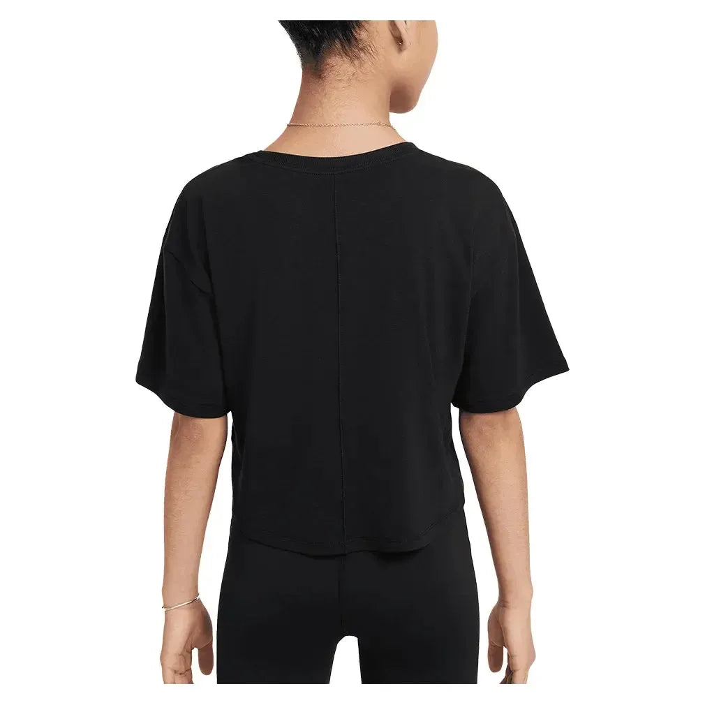 Girls' One Relaxed Dri-FIT Short-Sleeve Top