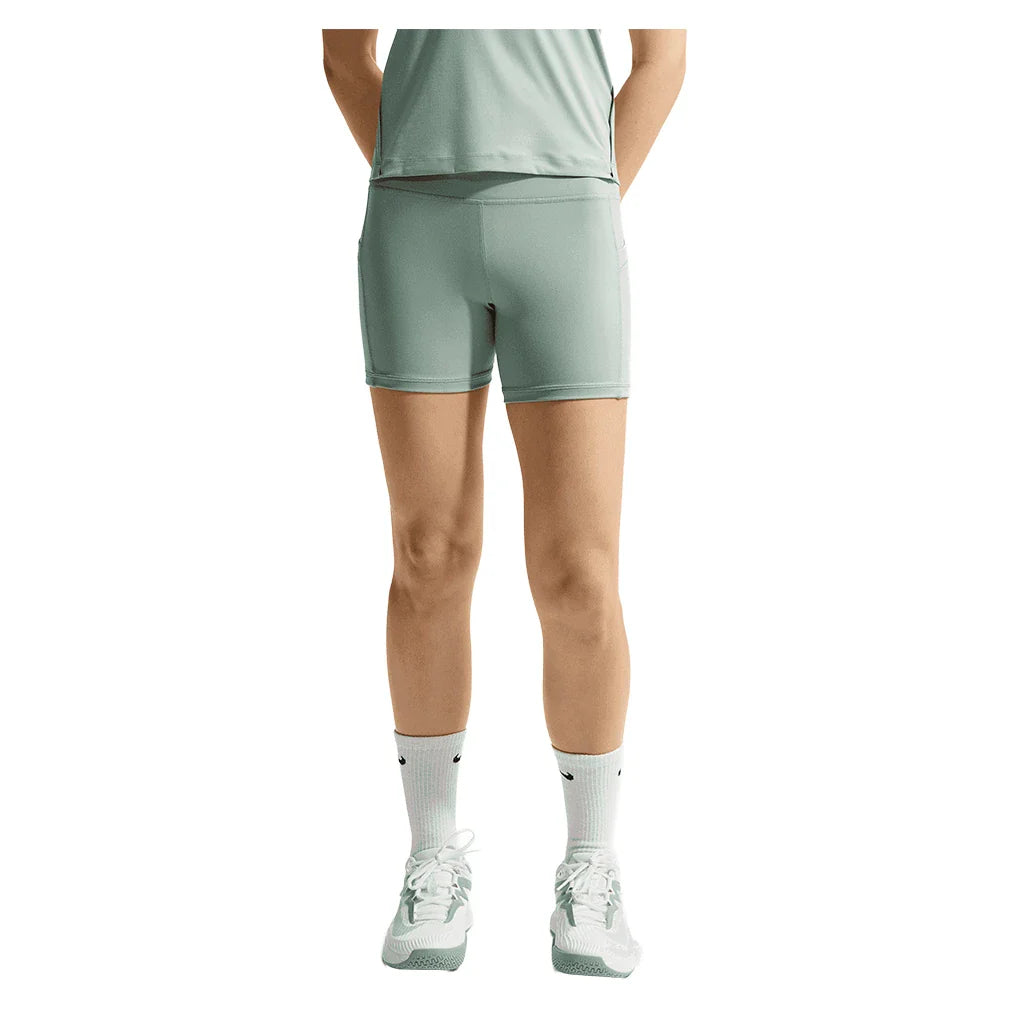 Women's Court Dri-FIT Tennis Ball Short Steam and White