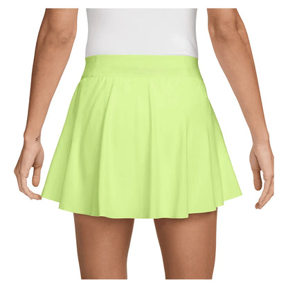 Women's Court Dri-FIT Advantage Ace 13 Inch Tennis Skort Lt Lemon Twist and Black