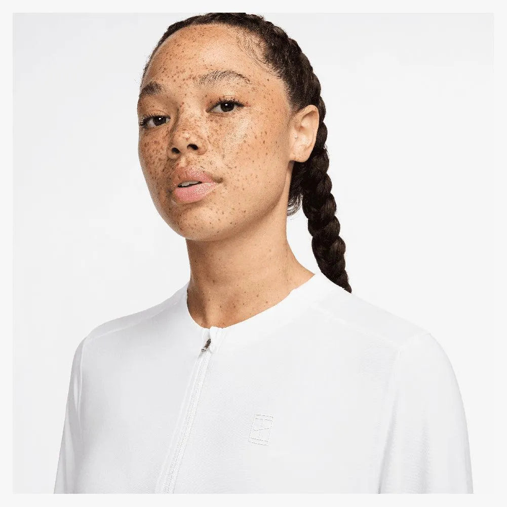 Women's Dri-Fit Advantage Midlayer Long Sleeve Tennis Top