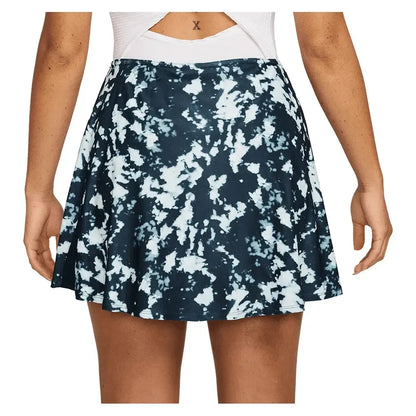 Women's Dri-FIT Victory Flouncy 15" Print Tennis Skort Armory Navy and White