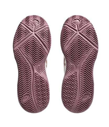 Padel Shoes Asics Gel-Dedicate 8 Padel Mujer White/Dark Ube 2025
