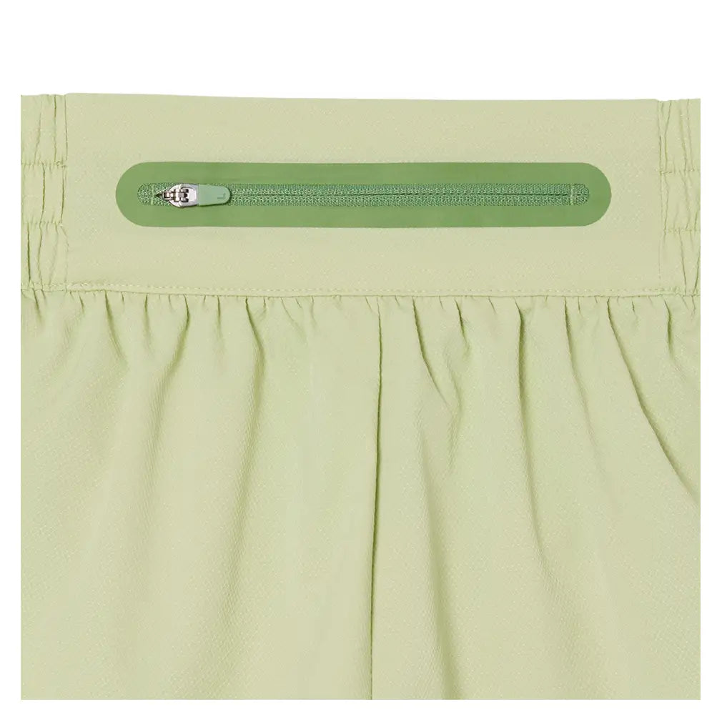 Women's Players Tennis Shorts Birch and Lamb's Lettuce