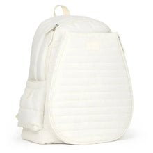 Game On Tennis Backpack Winter White Puffer-Bags-Ame and Lulu-GTBP372-1-2-[Sku]-Tennis Express
