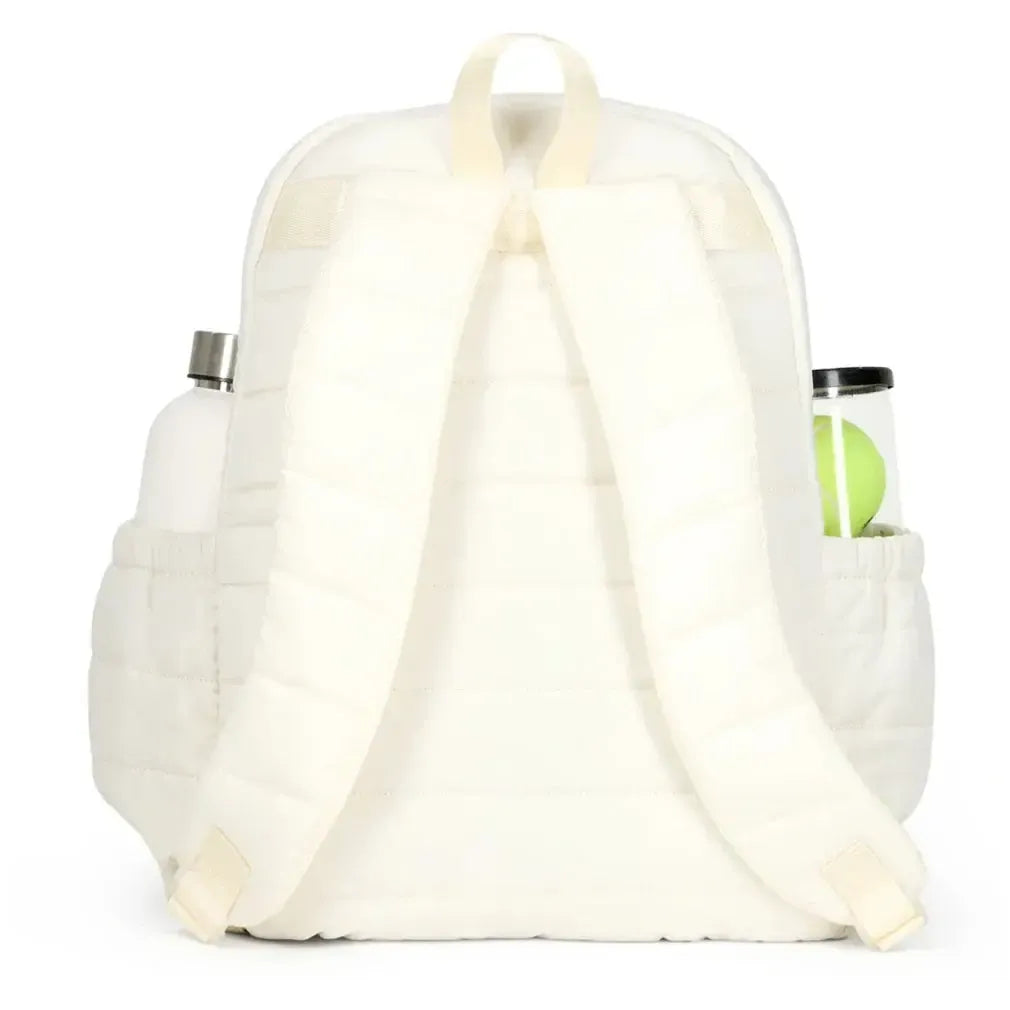 Game On Tennis Backpack Winter White Puffer