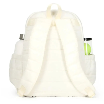 Game On Tennis Backpack Winter White Puffer