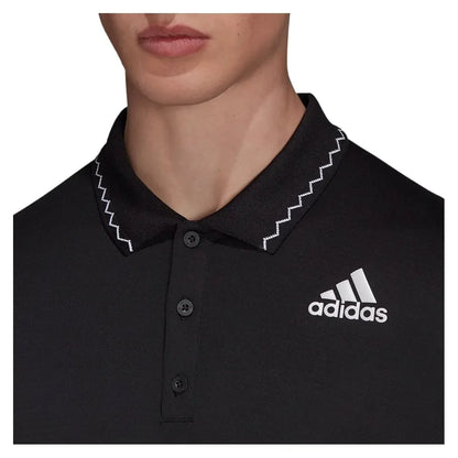 Men's Primeblue Freelift Tennis Polo Black