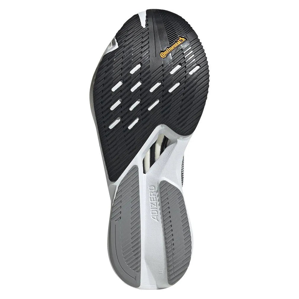 Women's Adizero Boston 12 Running Shoes Core Black and White