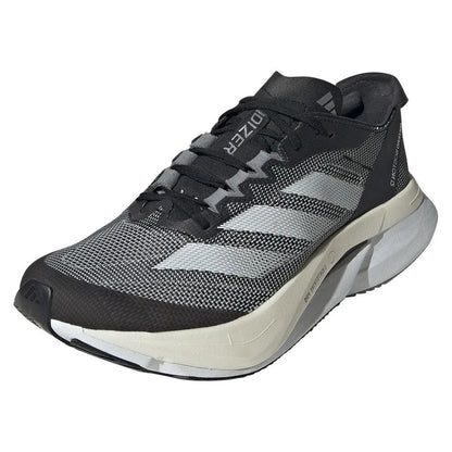 Women's Adizero Boston 12 Running Shoes Core Black and White-Footwear-Adidas-HQ2171-S25-y-Tennis Express