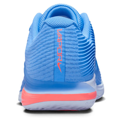 Men's Zoom Vapor 12 Clay Tennis Shoes University Blue and Midnight Navy