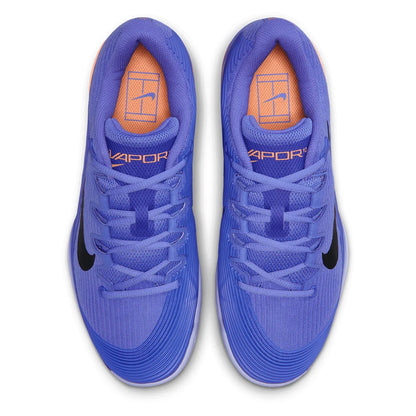 Women's Zoom Vapor 12 Clay Tennis Shoes Sapphire and Black
