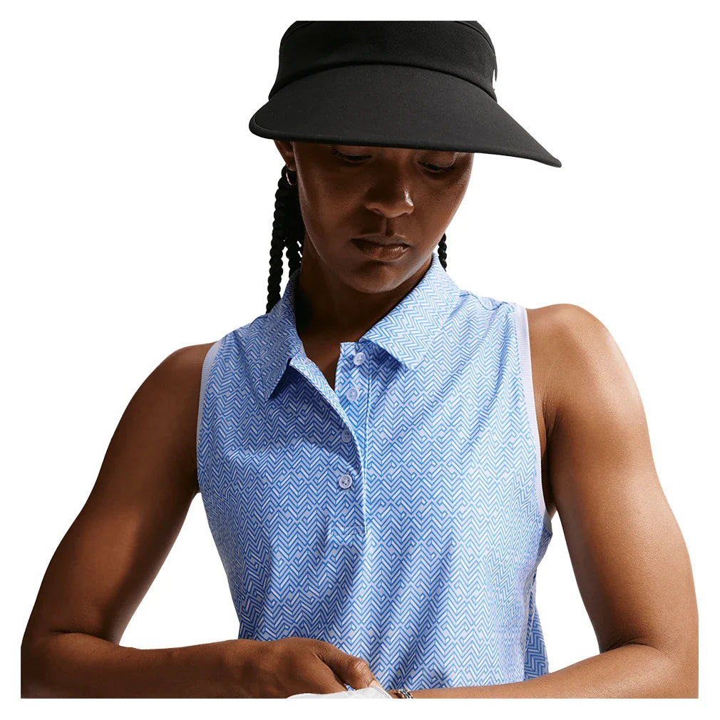 Women's Dri-FIT Victory Sleeveless Print Tennis Polo