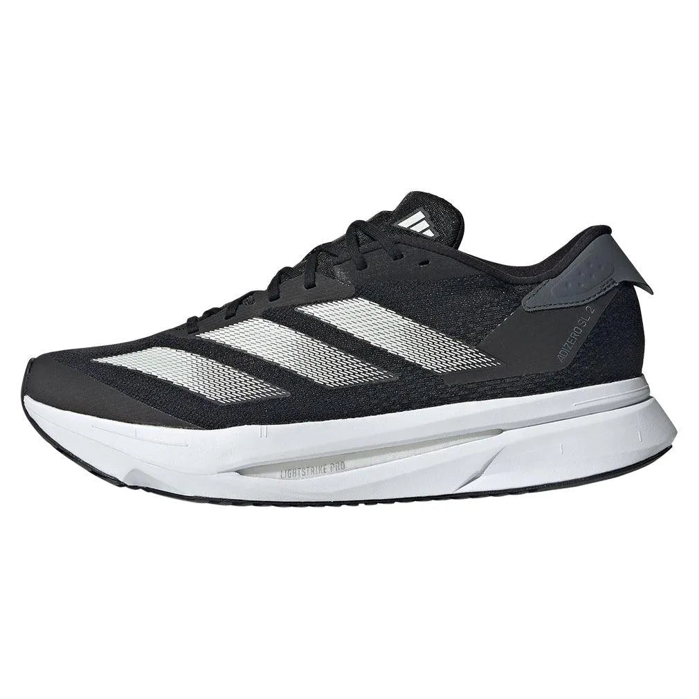 Men's Adizero SL2 Running Shoes Core Black and Zero Metallic