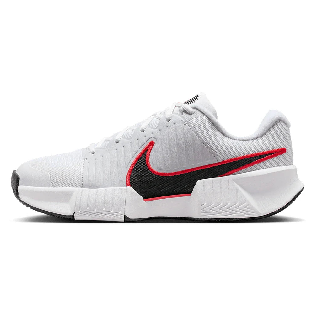 Men's GP Challenge Pro Tennis Shoes White and Lt Crimson