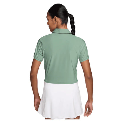 Women's Dri-FIT Victory Short Sleeve Cropped Tennis Polo