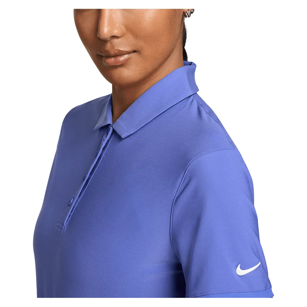 Women's Dri-FIT Victory Short Sleeve Cropped Tennis Polo
