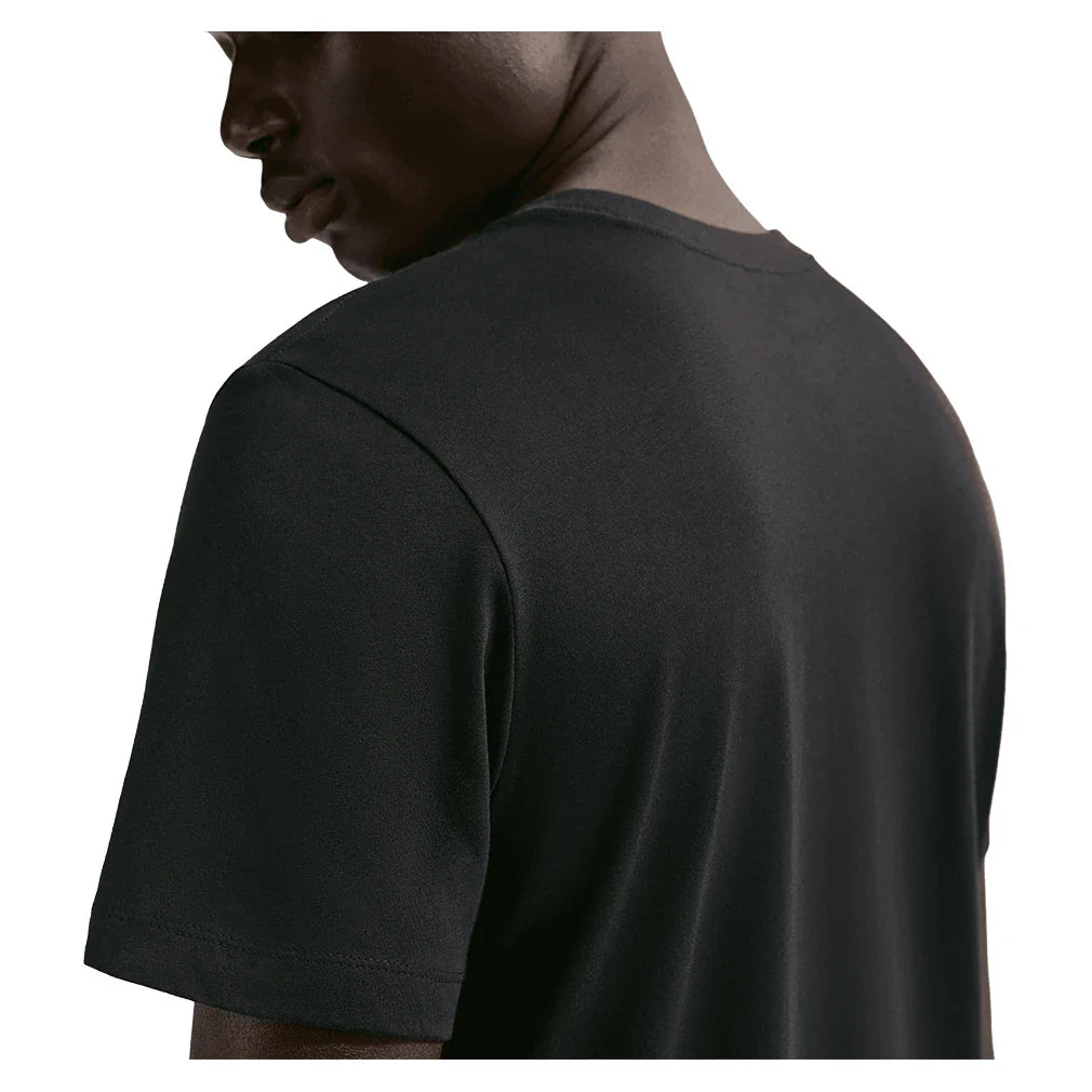 Men's Court Heritage Tennis Tee Black