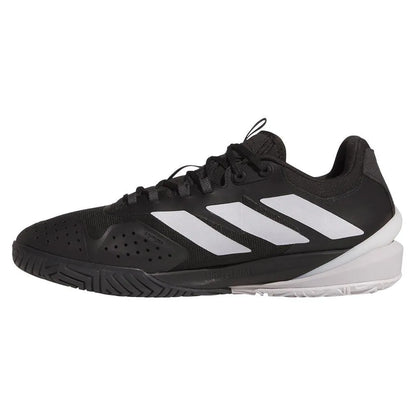 Men's Adizero Cybersonic 2 Tennis Shoes Core Black and Carbon