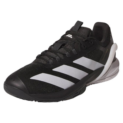 Men's Adizero Cybersonic 2 Tennis Shoes Core Black and Carbon-Footwear-Adidas-IH2561-S25-Y_174d8b21-5fa2-4472-8526-1837363ab682-1-[Sku]-Tennis Express