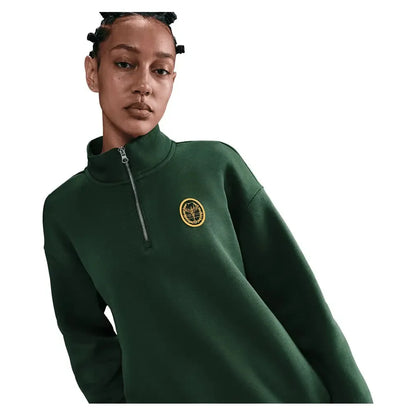 Women's Phoenix Fleece Oversized Long Sleeve Quarter Zip Tennis Top