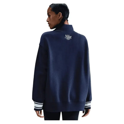Women's Phoenix Fleece Oversized Long Sleeve Quarter Zip Tennis Top