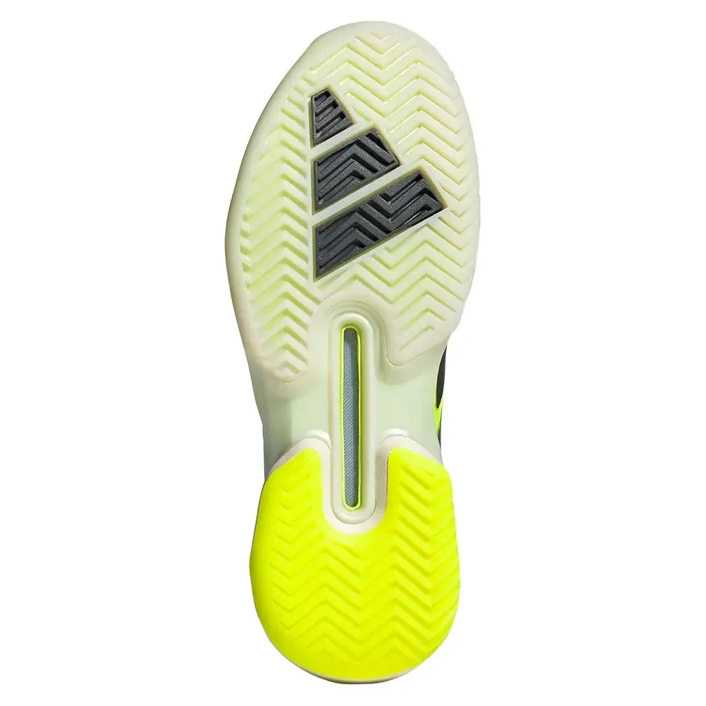 Women's Adizero Ubersonic 5 Tennis Shoes Lucid Lemon and Powder Yellow