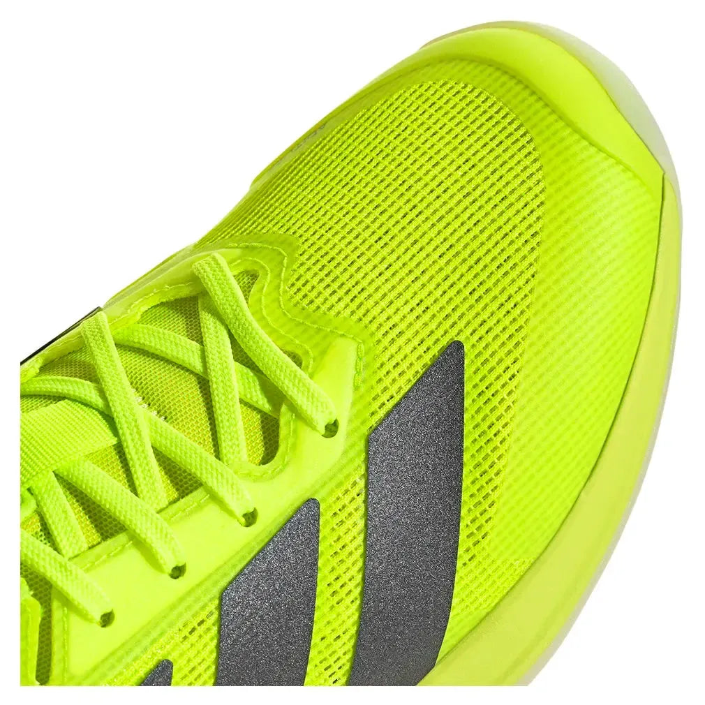 Women's Adizero Ubersonic 5 Tennis Shoes Lucid Lemon and Powder Yellow