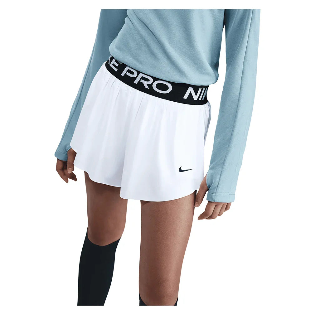 Girls' Pro Dri-FIT 2in1 Knit Training Short-Apparel-Nike-II3640-100_5-705971Tennis Express