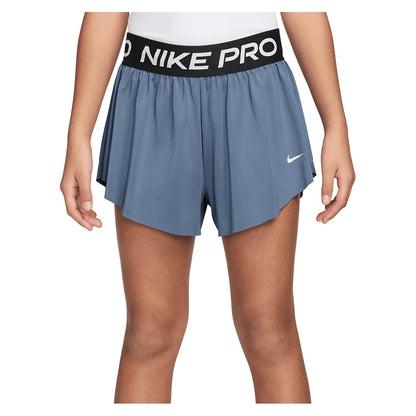 Girls' Pro Dri-FIT 2in1 Knit Training Short-Apparel-Nike-II3640-486-Tennis Express
