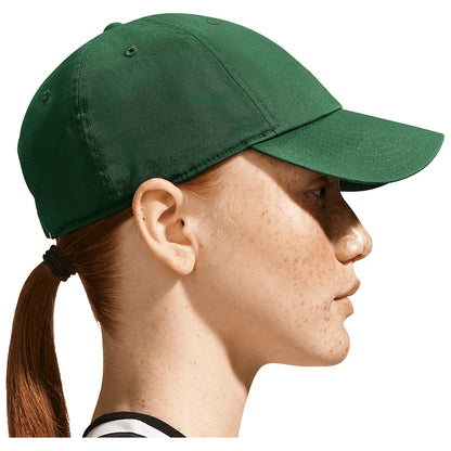 Unisex Club Court Logo Unstructured Tennis Cap Gorge Green
