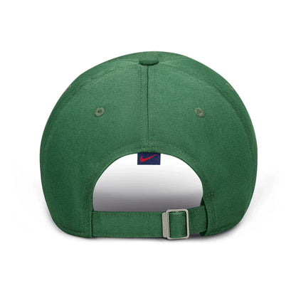 Unisex Club Court Logo Unstructured Tennis Cap Gorge Green