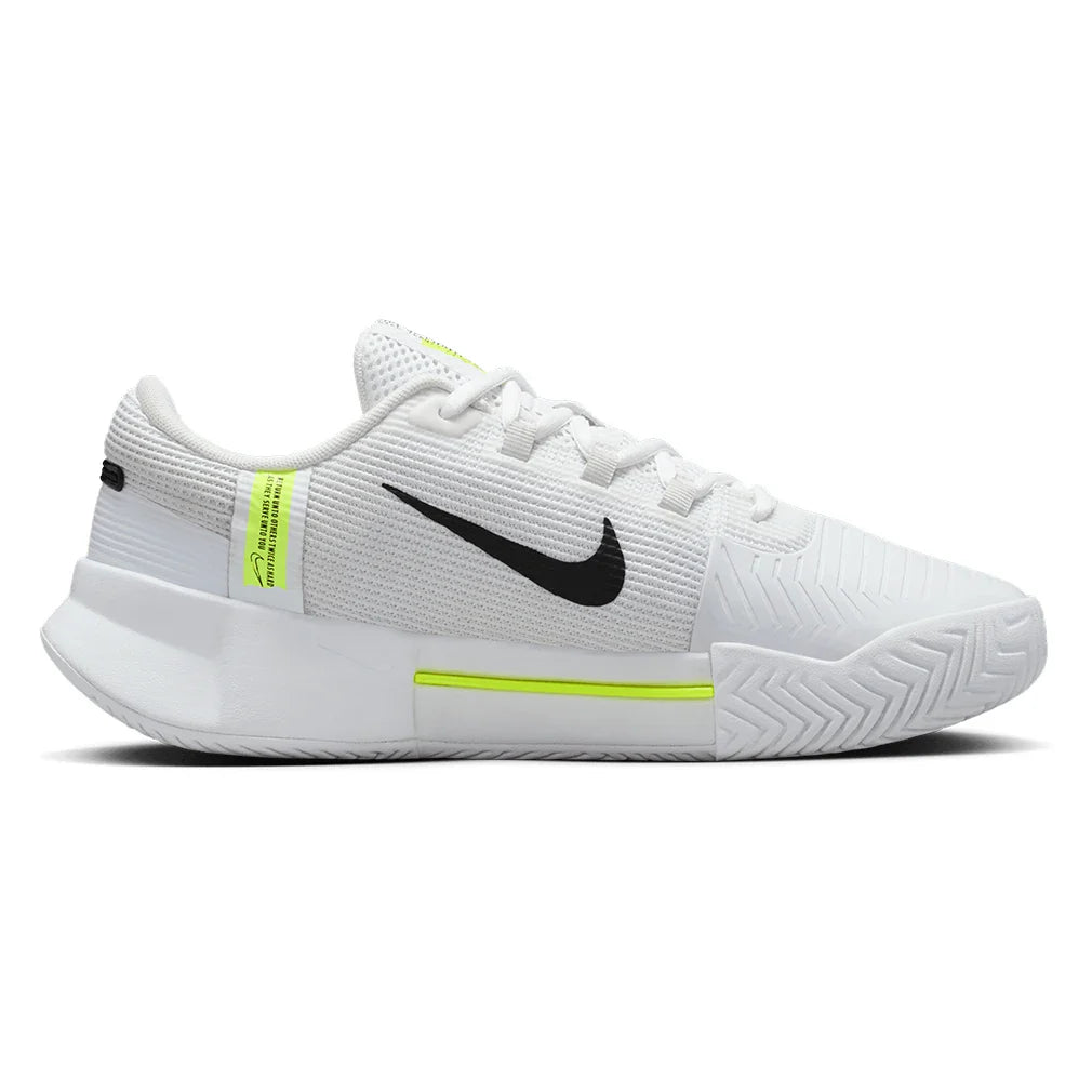 Women's Zoom GP Challenge 1.5 Tennis Shoes White and Black