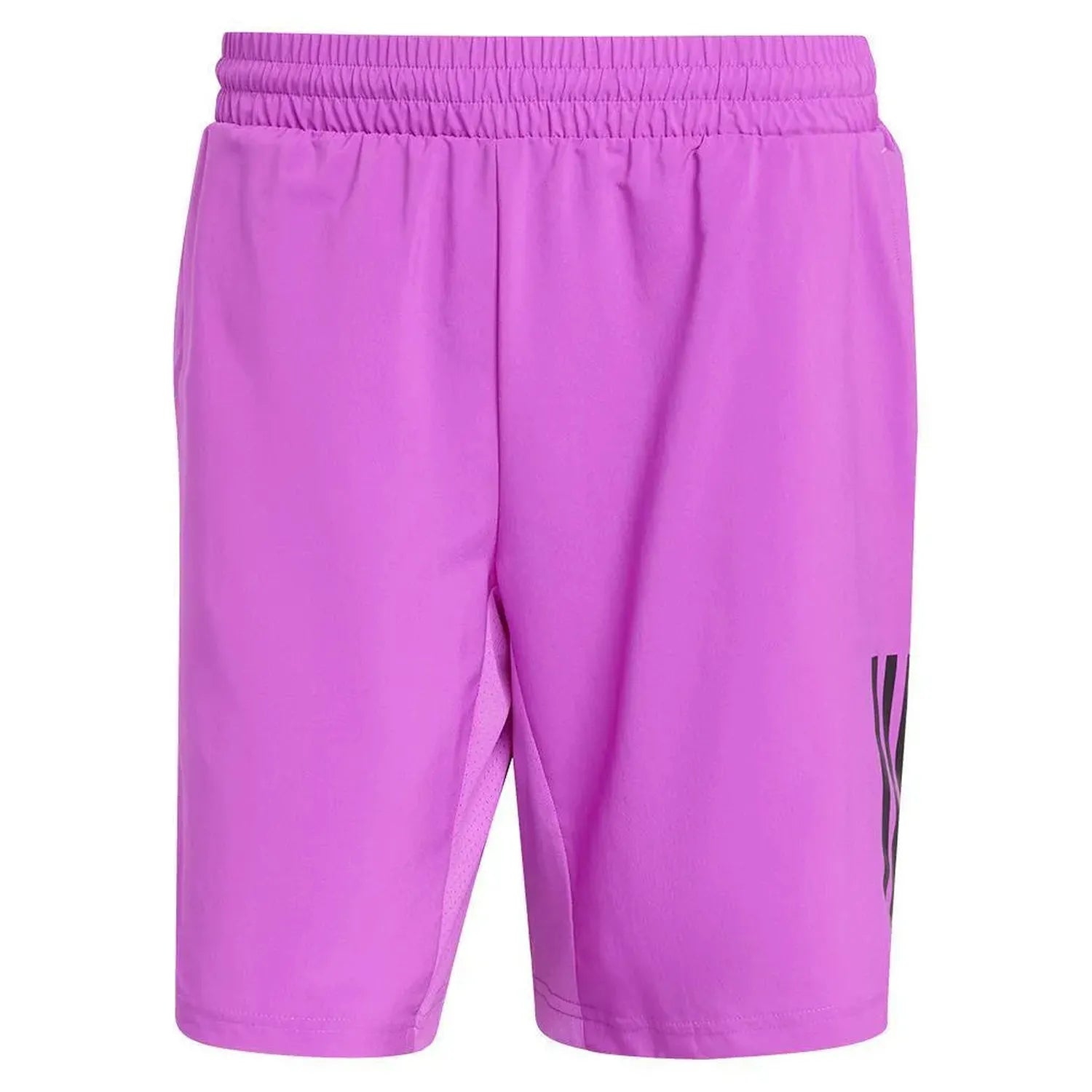 Mens 9 Inch Club 3 Stripe Tennis Short Purple Burst-Apparel-Adidas-IZ3230-11-Tennis Express