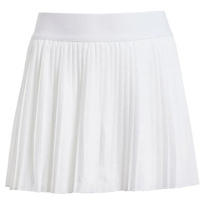 Girls' Club Pleated Tennis Skort White-Apparel-Adidas-JC6727_1-Tennis Express