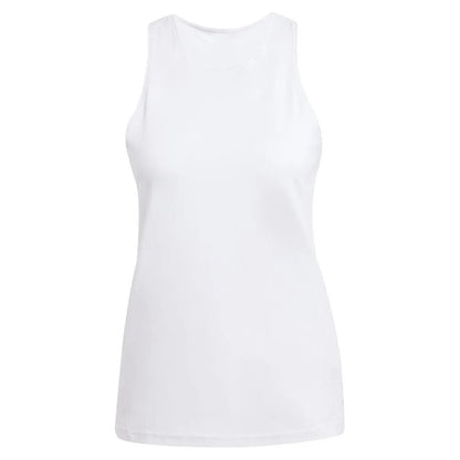 Women's Club Tennis Tank White-Apparel-Adidas-JE7110-S25-Tennis Express