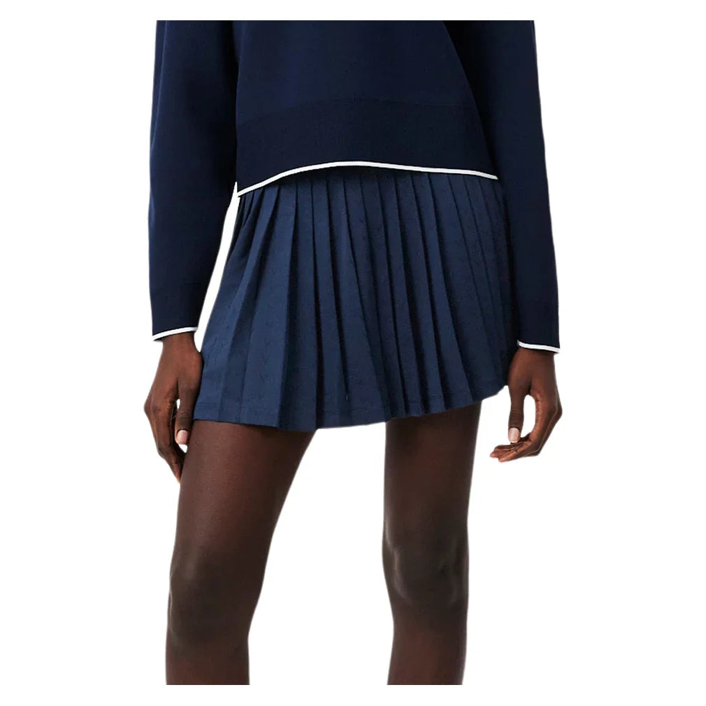 Women's Heritage Technical Skort-Apparel-Lacoste-JF0222-Tennis Express